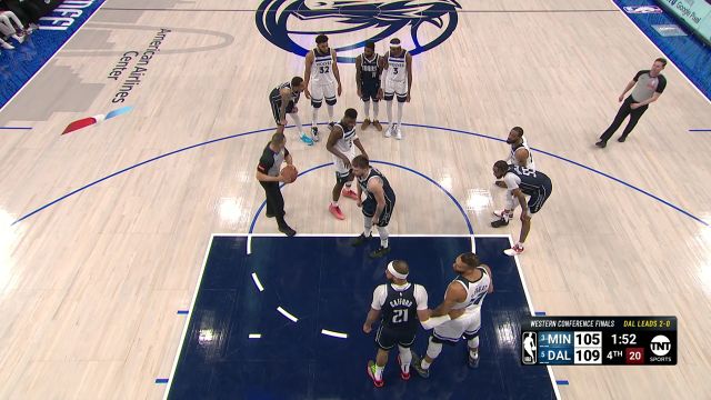 【2024年05月27日】NBA季后赛：森林狼vs独行侠第4节英文原声录像回放