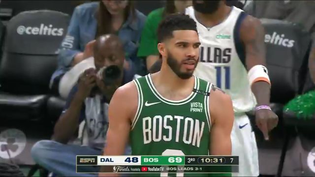 【2024年06月18日】NBA总决赛G5：独行侠vs凯尔特人第3节英文原声录像回放