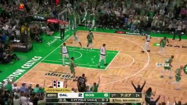 【2024年06月18日】NBA总决赛G5：独行侠vs凯尔特人中文解说全场录像回放