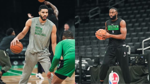 【2024年06月18日 独行侠vs凯尔特人集锦】波神G5出战成疑：绿军有望明日夺冠！东契奇回应伤情：能上场就证明我很好