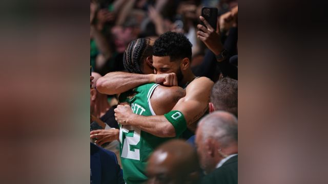 【2024年06月18日 独行侠vs凯尔特人集锦】杰伦布朗：我和塔图姆一起分享FMVP