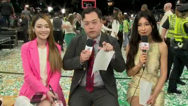 【2024年06月18日 独行侠vs凯尔特人集锦】王子星赛后现场连线：杰伦-布朗获得FMVP也在情理之中 他在防守端限制住东契奇