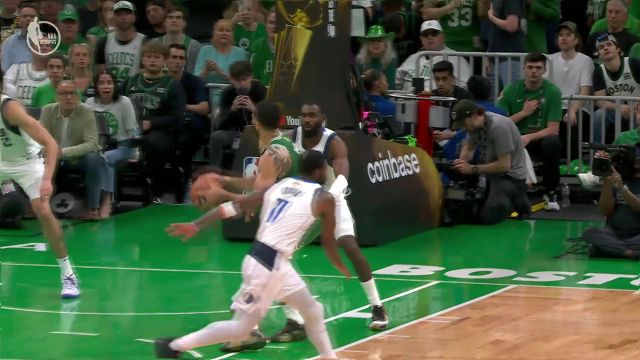 【2024年06月18日 独行侠vs凯尔特人集锦】最后时刻统治全场 塔图姆连续强打轰下6分彻底奠定胜局