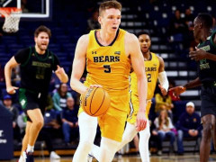 湖人捡大漏！17号签选中21+4射手，顺位预测前十，曾获詹姆斯盛赞