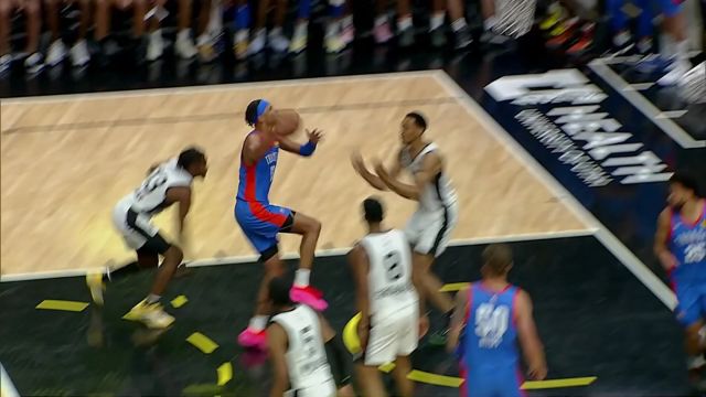 【2024年07月10日 雷霆vs爵士集锦】啥叫天克啊？ 贝兹利再度上演大帽迪昂