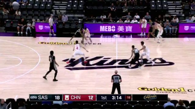 【2024年07月10日 马刺vs中国集锦】足够强硬！程帅澎鬼手抢断策动反击 廖三宁转换得分稳稳2+1