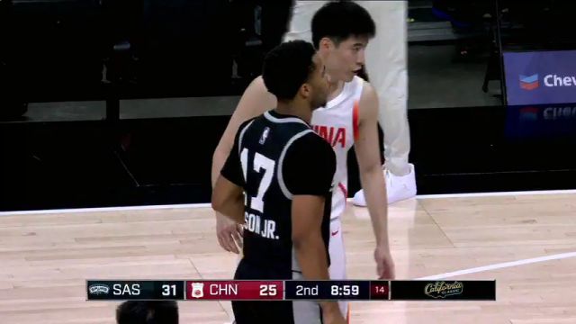 【2024年07月10日】马刺vs中国男篮第2节中文解说录像回放