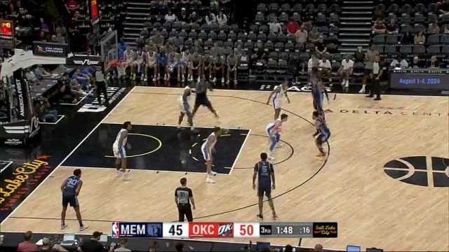 【2024年07月11日】NBA夏季联赛：灰熊vs雷霆英文原声全场录像回放