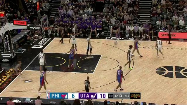 【2024年07月11日】NBA夏季联赛：76人vs爵士第1节中文解说录像回放