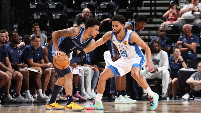 【2024年07月11日 灰熊vs雷霆集锦】灰熊77-80雷霆 小皮蓬错失绝平三分灰熊遗憾落败雷霆