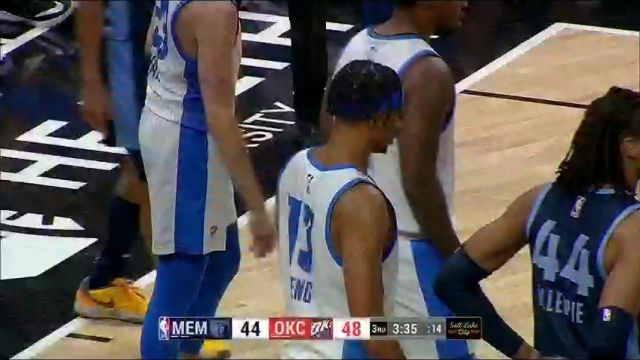 【2024年07月11日】NBA夏季联赛：灰熊vs雷霆第3节英文原声录像回放