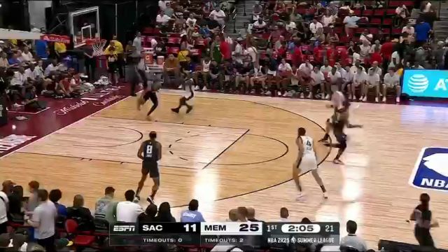 【2024年07月13日】NBA夏季联赛：国王vs灰熊第1节中文解说录像回放