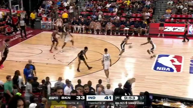 【2024年07月13日 篮网vs步行者集锦】默契百分百！希布韦助飞沃克空接上篮2+1