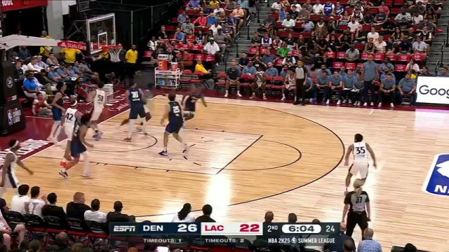 【2024年07月13日 掘金vs快船集锦】打开得分账户！亚历山大频频外线发难 连取五分助掘金扩大领先