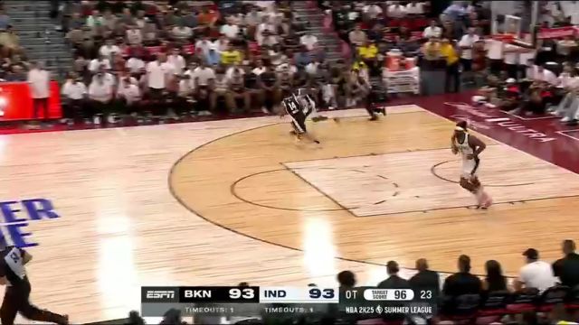 【2024年07月13日】篮网vs步行者加时一英文原声录像回放