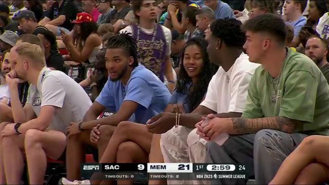 【2024年07月13日】NBA夏季联赛：国王vs灰熊第1节英文原声录像回放