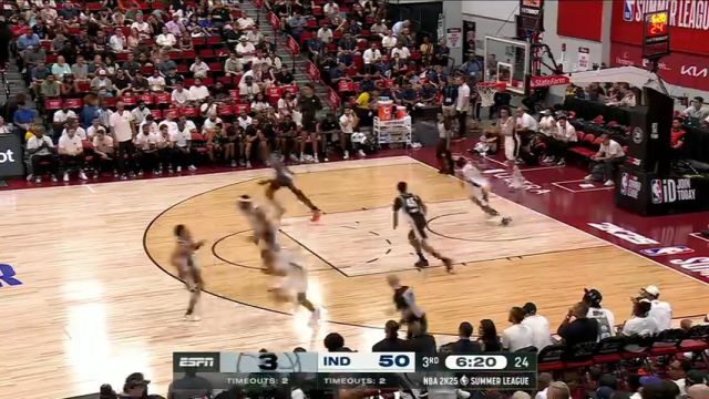 【2024年07月13日 篮网vs步行者集锦】一马当先！杰克逊精准连线希布韦快攻暴扣