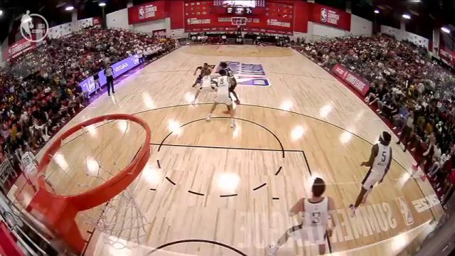 【2024年07月13日 篮网vs步行者集锦】残暴至极！弗里曼一飞冲天钉板大帽约翰逊