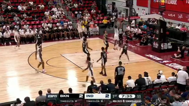 【2024年07月13日 篮网vs步行者集锦】势大力沉！希布韦助攻沃克旱地拔葱暴力扣篮