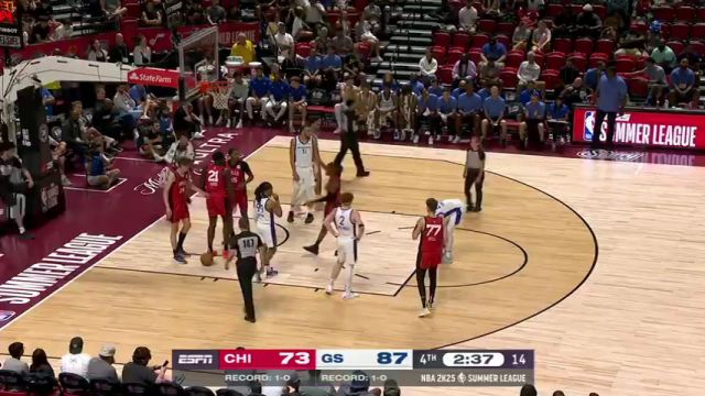 【2024年07月15日】NBA夏季联赛：公牛vs勇士第4节中文解说录像回放