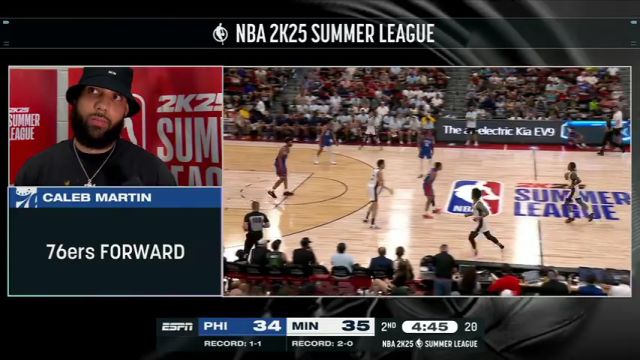 【2024年07月17日 76人vs森林狼集锦】76人vs森林狼第2节英文原声回放