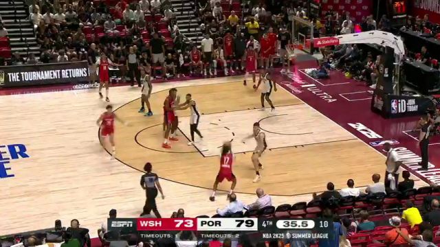 【2024年07月17日】奇才vs开拓者第4节中文解说录像回放