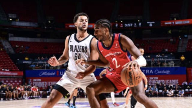 【2024年07月17日 奇才vs开拓者集锦】夏联最差表现！榜眼萨尔15中0全收录 多次被帽罚球也不进