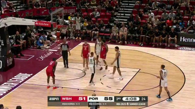 【2024年07月17日】奇才vs开拓者第3节中文解说录像回放