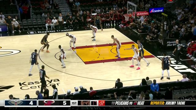 【2024年10月14日 鹈鹕vs热火集锦】锡安vs热火集锦 轰下13分奉献霸气空接灌筐