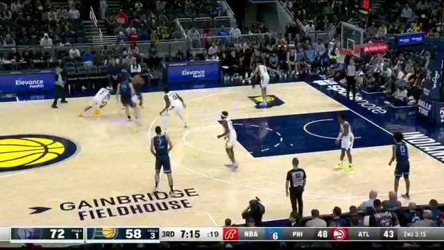 【2024年10月15日】灰熊vs步行者第3节英文原声录像回放