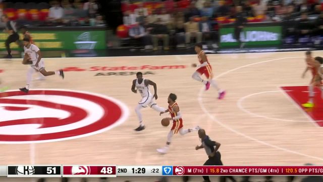 【2024年10月24日 篮网vs老鹰集锦】都姓约翰逊那就得比试比试 杰伦约翰逊反击上篮轻松取分