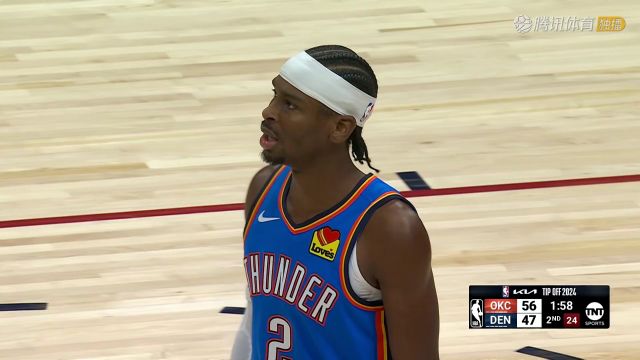 【2024年10月25日】2024/25赛季NBA常规赛：雷霆 VS 掘金 全场录像回放