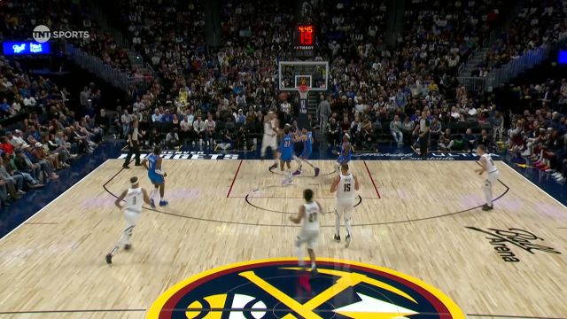 【2024年10月25日 雷霆vs掘金集锦】反击快攻零帧起手 亚历山大滞空拉杆上篮美如画