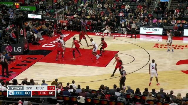 【2024年10月26日 76人vs猛龙集锦】乌布雷vs猛龙集锦 全场拿下28分高效进攻难救主