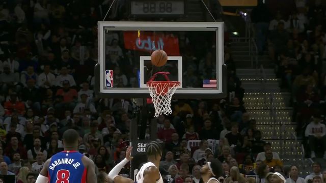 【2024年10月26日 活塞vs骑士集锦】这就是状元的实力 坎宁安无惧对抗左手小抛投精准无比