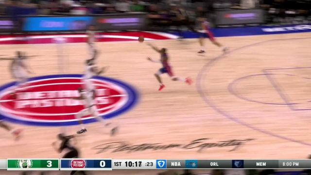 【2024年10月27日 凯尔特人vs活塞集锦】不惧卫冕冠军 杜伦反击一马当先上演迎头暴扣