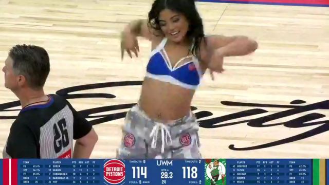 【2024年10月27日】凯尔特人vs活塞英文原声全场录像回放