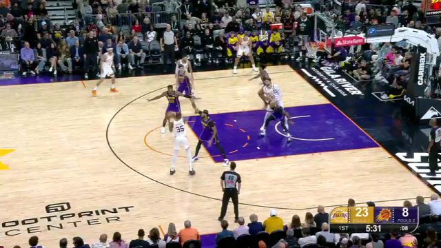 【2024年10月29日 湖人vs太阳集锦】休想逃出我的五指山 浓眉大帽杜兰特强势拦截