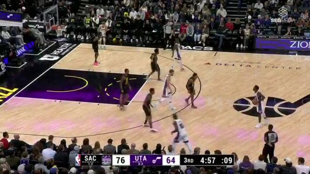 【2024年10月30日】NBA常规赛：国王vs爵士英文原声全场录像回放