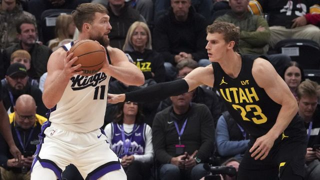 【2024年10月30日 国王vs爵士集锦】国王113-96爵士萨博尼斯砍下两双爵士惨遭4连败