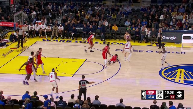 【2024年10月30日 鹈鹕vs勇士集锦】手感逐渐打开了 波杰姆斯基连续飚中两记三分