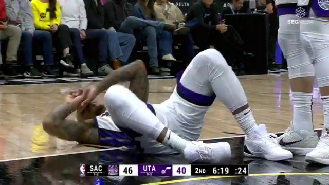 【2024年10月30日】NBA常规赛：国王vs爵士第2节中文解说录像回放