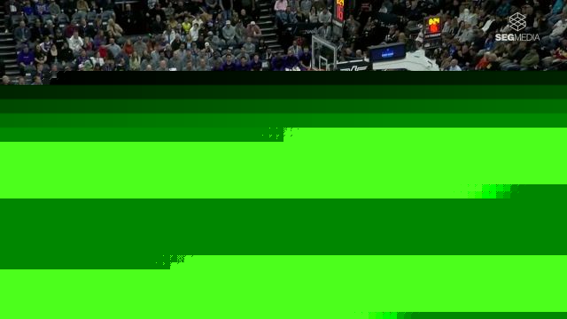 【2024年10月30日 国王vs爵士集锦】真攻防一体！凯斯勒先是大帽制裁反击当中一马当先飞天暴扣