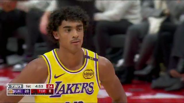 【2024年11月02日】湖人vs猛龙第1节英文原声录像回放