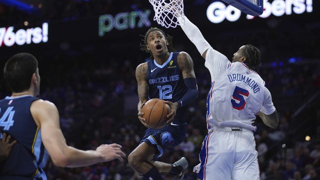 【2024年11月03日 灰熊vs76人集锦】灰熊vs费城精彩集锦 灰熊多点开花七人得分上双战胜对手