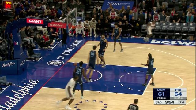 【2024年11月03日 灰熊vs76人集锦】关键时刻还得靠我！马克西单打威尔斯强投三分稳稳命中