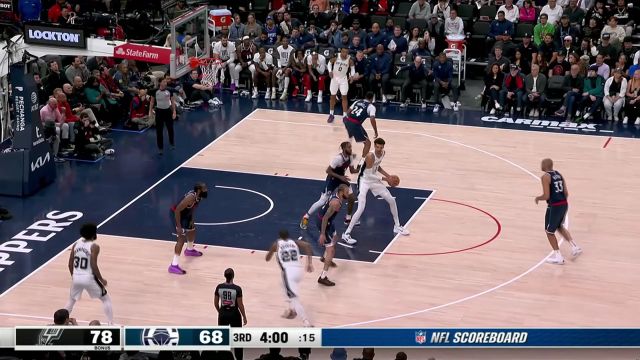 【2024年11月05日 马刺vs快船集锦】哈登vs马刺集锦 仅10次出手命中6球个个都是关键球