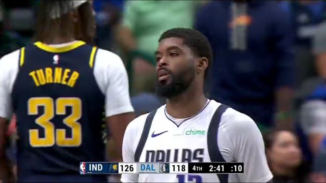 【2024年11月05日】NBA常规赛：步行者vs独行侠第4节英文原声录像回放