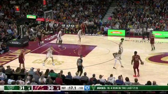 【2024年11月05日】雄鹿vs骑士英文原声全场录像回放