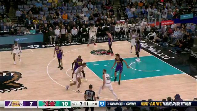 【2024年11月07日】NBA常规赛：湖人vs灰熊英文原声全场录像回放